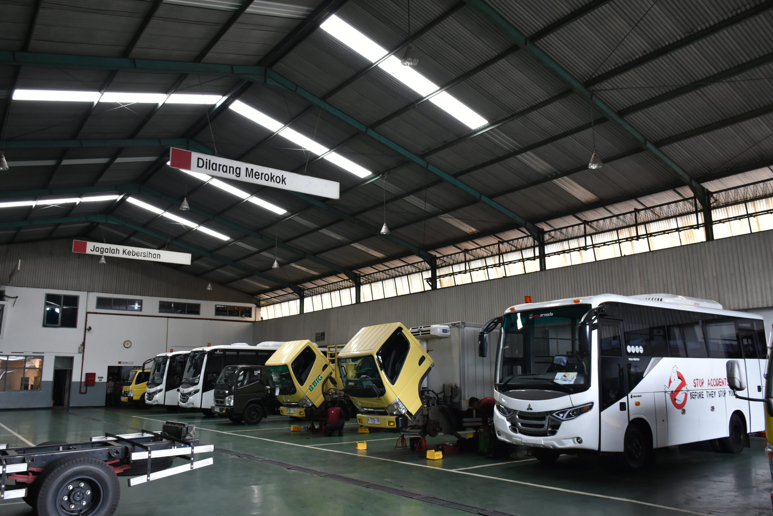 Area bengkel siaga 24 jam Mitsubishi Fuso Bumen Redja Abadi Magelang - apakabar.co.id