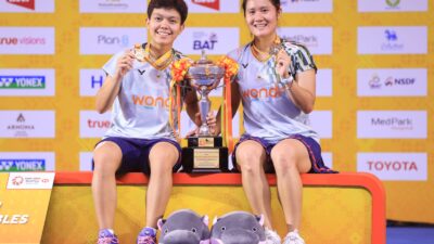 Lanny/Fadia Juara, Indonesia Rebut Satu Gelar di Thailand Masters 2025