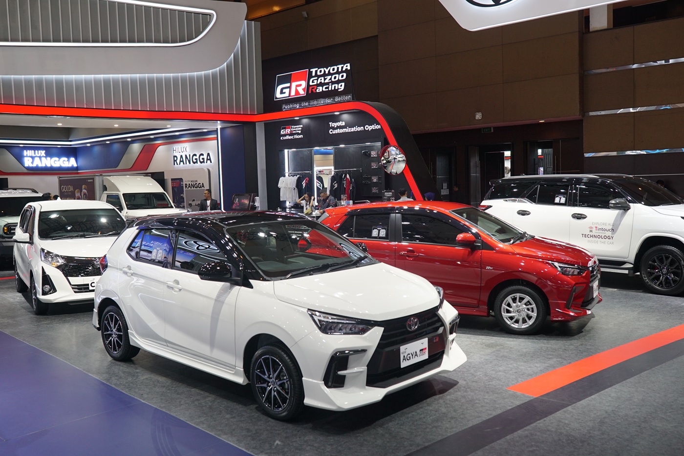 Penampilan Gazoo Racing di booth Toyota IIMS 2025 - apakabar.co.id