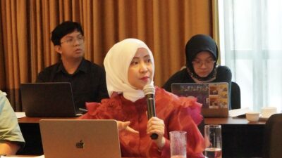 Prof. Dra. Fatma Lestari, Ph.D, M.Si, selaku Kepala DRRC UI - apakabar.co.id