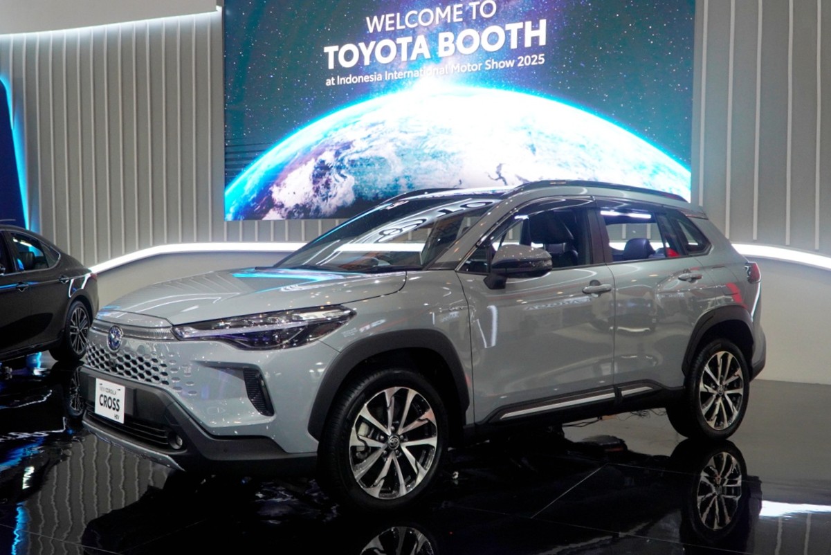 Toyota New Corolla Cross Hybrid meluncur di IIMS 2025 - apakabar.co.id