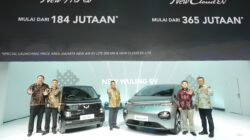 Wuling New Air ev dipasarkan mulai dari Rp184Jutaan, dan Wuling Cloud EV diniagakan mulai dari Rp365Jutaan (Spesial Launching Price area Jakarta) - apakabar.co.id