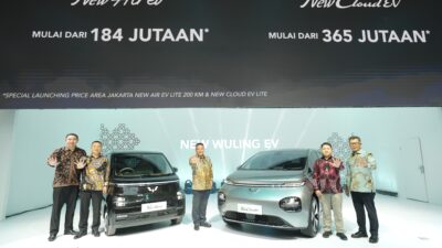 Wuling Meluncurkan New Air ev dan New Cloud EV di Indonesia International Motor Show 2025