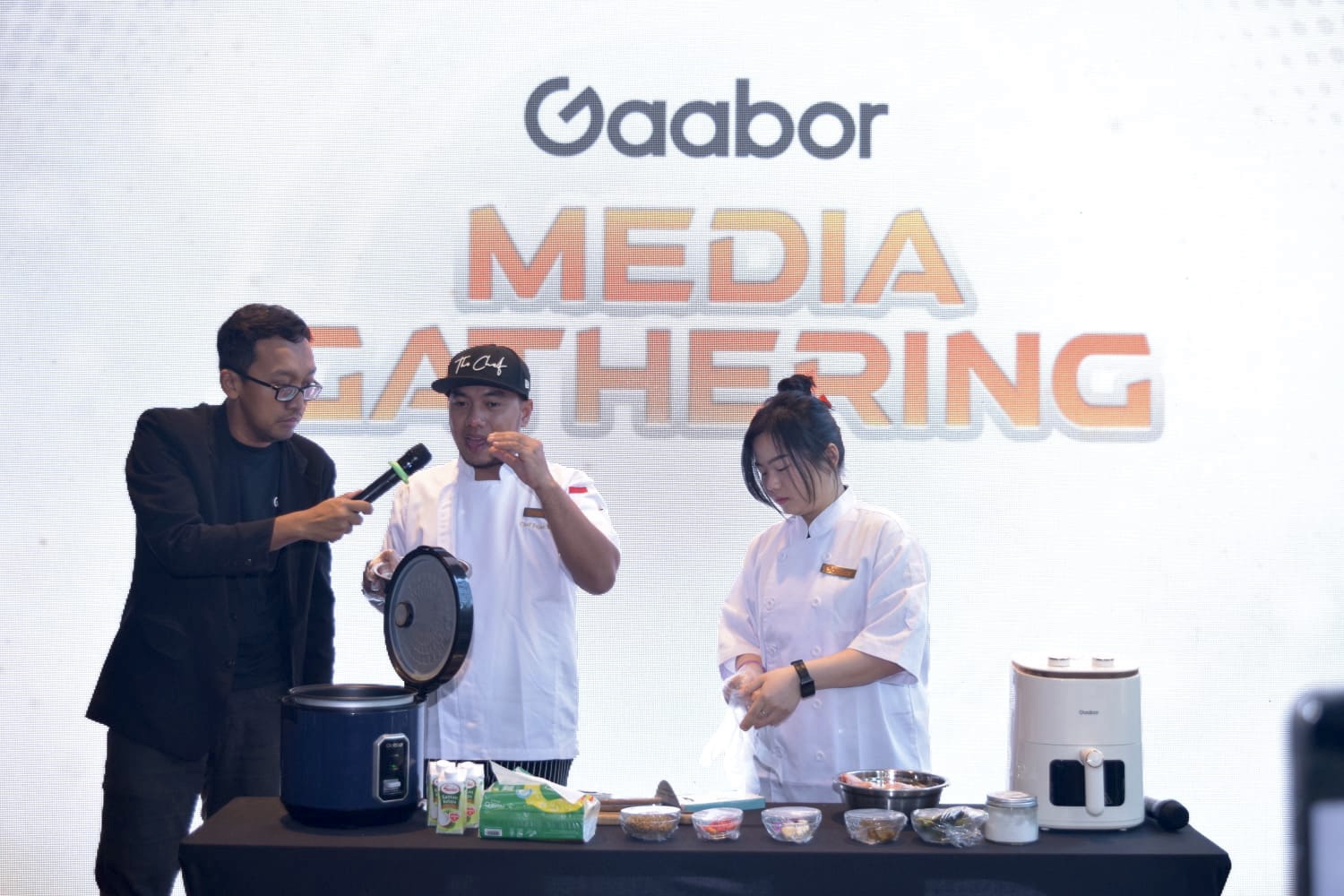 Demo masak Gaabor bersama chef Fajar Alam - apakabar.co.id