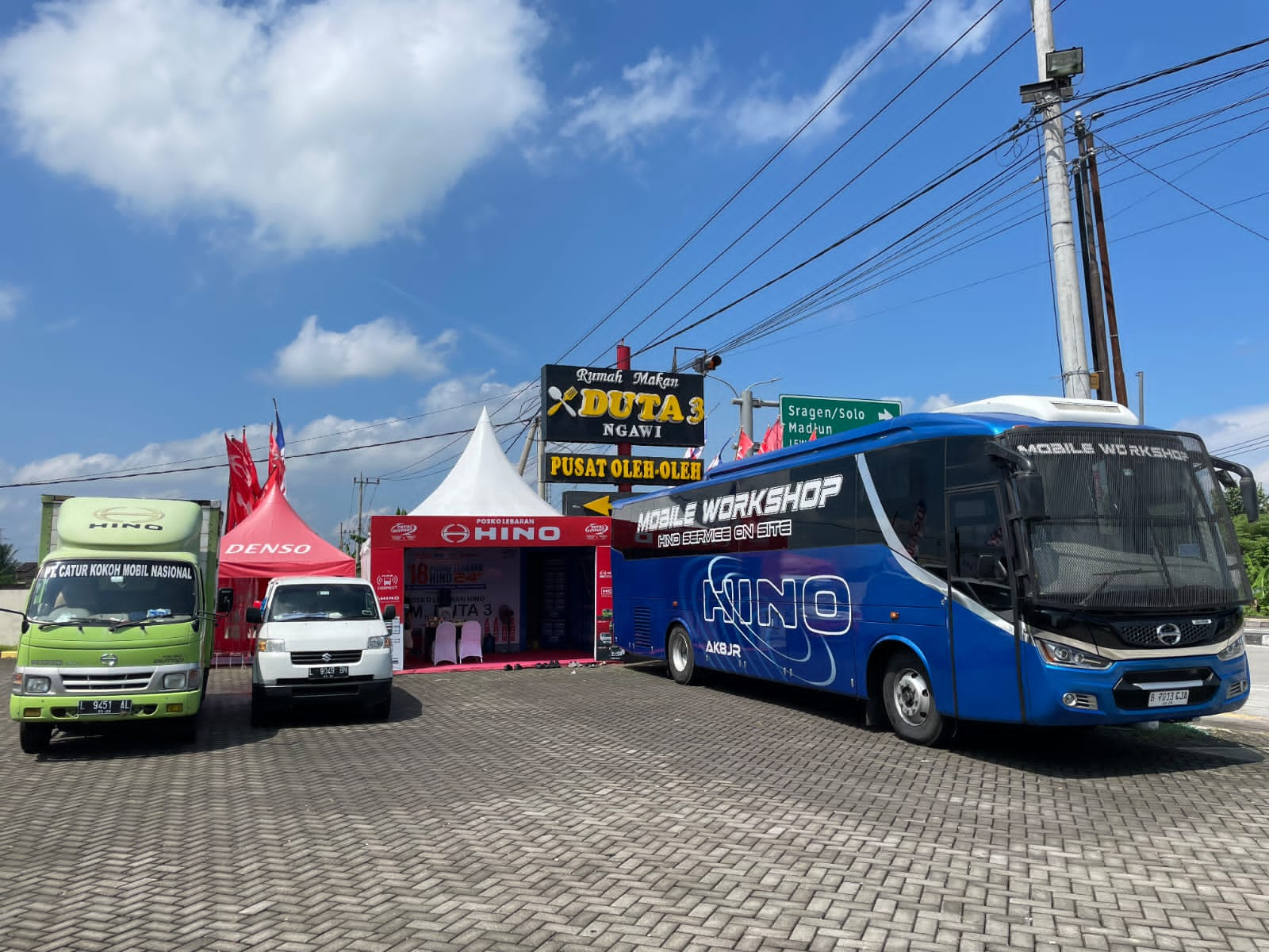 Hino Posko Lebaran 2025 berlokasi di 18 wilayah dari Sumatra hingga Jawa - apakabar.co.id