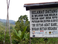 Pemprov Kalsel Paksa Taman Nasional, Masyarakat Adat Meratus Melawan