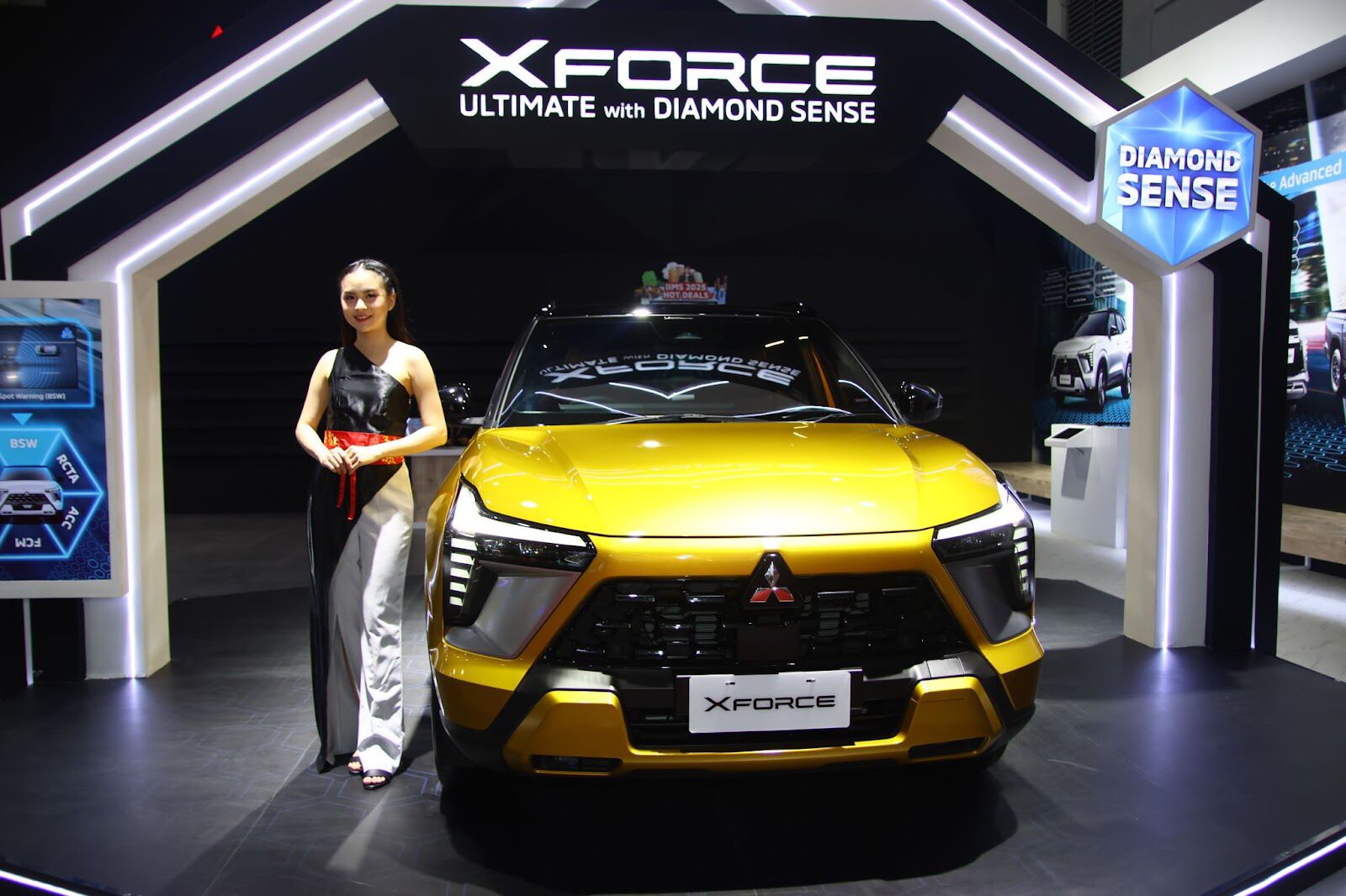 Mitsubishi XFORCE jadi primadona di ajang IIMS 2025 - apakabar.co.id