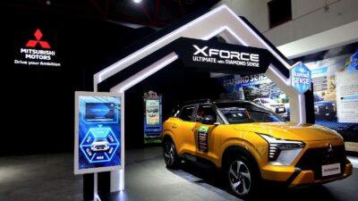 Penampilan Mitsubishi Xforce di IIMS 2025 - apakabar.co.id