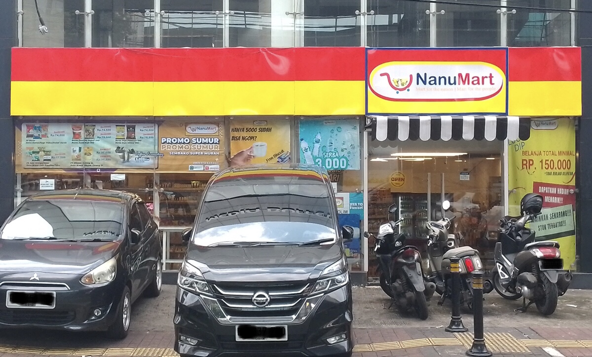 Tampilan luar Nanu Mart PANGPOL - apakabar.co.id