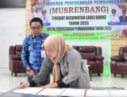 Waket II DPRD Barut Hadiri Musrenbang Tingkat Kecamatan di Lahei Barat