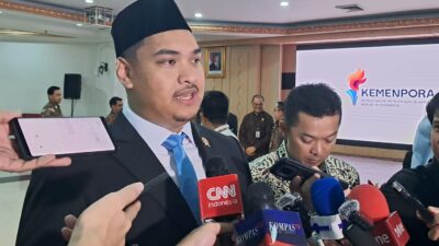 Kemenpora Luncurkan Deputi Baru & Logo Api Semangat Indonesia Emas