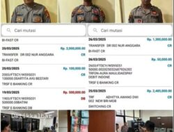 Tiga Polisi Samarinda Tertangkap Selundupkan Sabu Pakai Nasi Bungkus