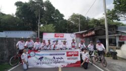 25 tahun Aspira, mendukung kegiatan bersepeda Nusantara Green 10 Ribu kilometer - apakabar.co.id