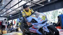 Federal Oil mengajak konsumen merasakan sensasi menjadi pembalap Gresini Racing di Federal Oil Center - apakabar.co.id