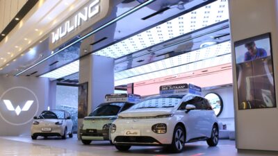 Jaringan outlet Wuling terbaru ini menempati total area seluas 440 meter persegi yang berlokasi di lantai dasar (GF) unit 22-24 AEON Mall Cikarang - apakabar.co.id