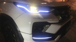 Keunggulan Bi-LED Projector Autovision Dakar Carbon RSi adalah bisa mengoperasikannya lewat smartphone untik mengatur cahaya - apakabar.co.id