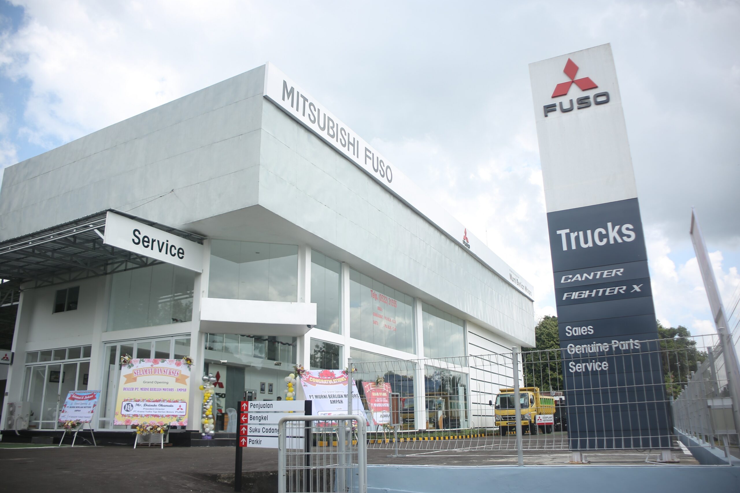 Mitsubishi Fuso Buka Diler Baru di Kota Ampah Kalteng, Tawarkan Promo Fuso KTUPAT - apakabar.co.id