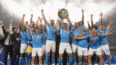 Napoli Juara Serie A Liga Italia, Conte Samai Rekor Capello