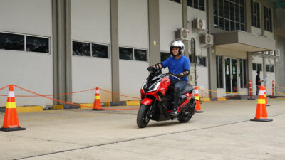 Sesi test ride Alva Cervo X di Pabrik Cikarang - apakabar.co.id