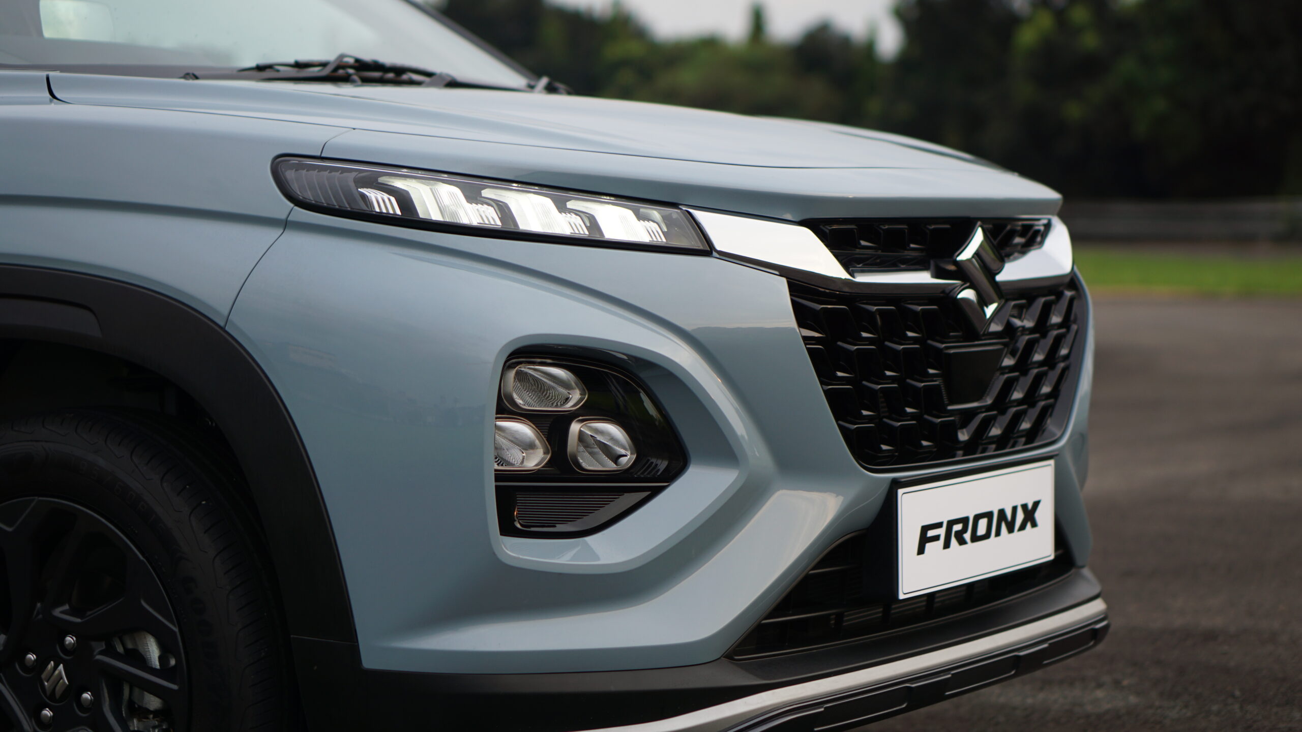 Tampilan eksterior depan Suzuki Fronx - apakabar.co.id