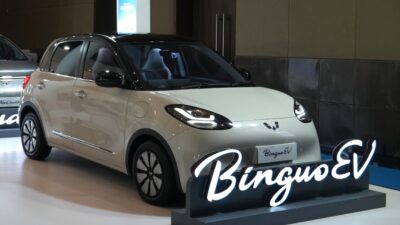 Wuling BinguoEV, mobil listrik small hatchback dari Wuling sebagai Grandprize dari program February GIFT 2025 - apakabar.co.id