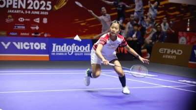 Putri KW Lolos ke 16 Besar Indonesia Open 2025, Tantang Andalan Thailand