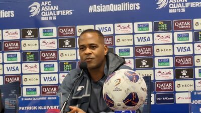 Kluivert Sebut Lawan Jepang Jadi Ujian Serius bagi Timnas Indonesia