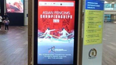 830 Peserta dari 30 Negara Akan Bersaing di Kejuaraan Anggar Asia 2025