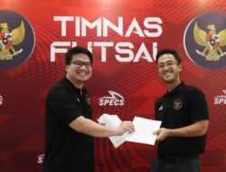 Timnas Futsal Indonesia Tetap Ditemani Specs hingga 2026