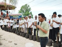 Pupuk Kaltim Latih Warga Gusung Budidaya Mangrove