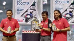 Shell Indonesia meluncurkan oli skuter matik Shell Advance City Scooter, Selasa (17:6) - apakabar.co.id