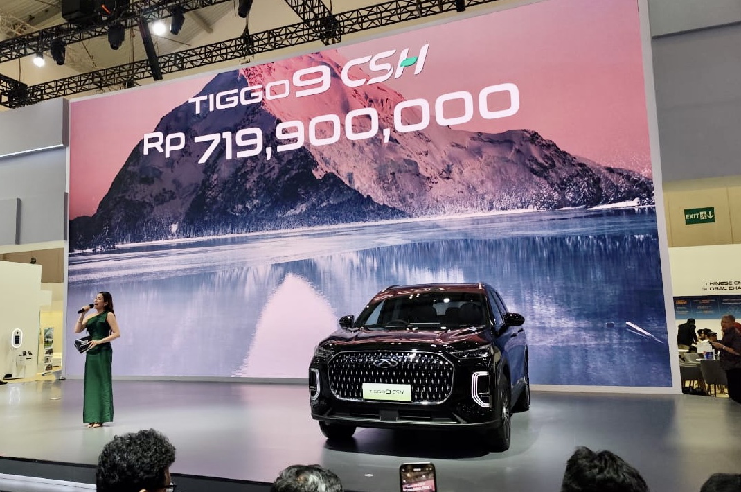 Chery Tiggo 9 CSH resmi meluncur di GIIAS 2025 - apakabar.co.id
