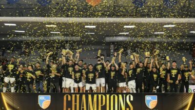 Dewa United Cetak Sejarah Juara IBL 2025
