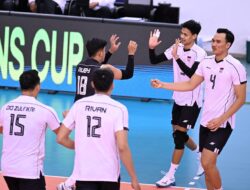 Tim Bola Voli Indonesia Bungkam Kamboja 3-0 di SEA V League 2025