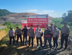PT AGM Bersama Polisi Gempur Tambang Ilegal