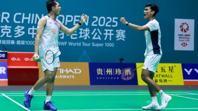 Fajar/Fikri Rebut Gelar Juara China Open 2025 