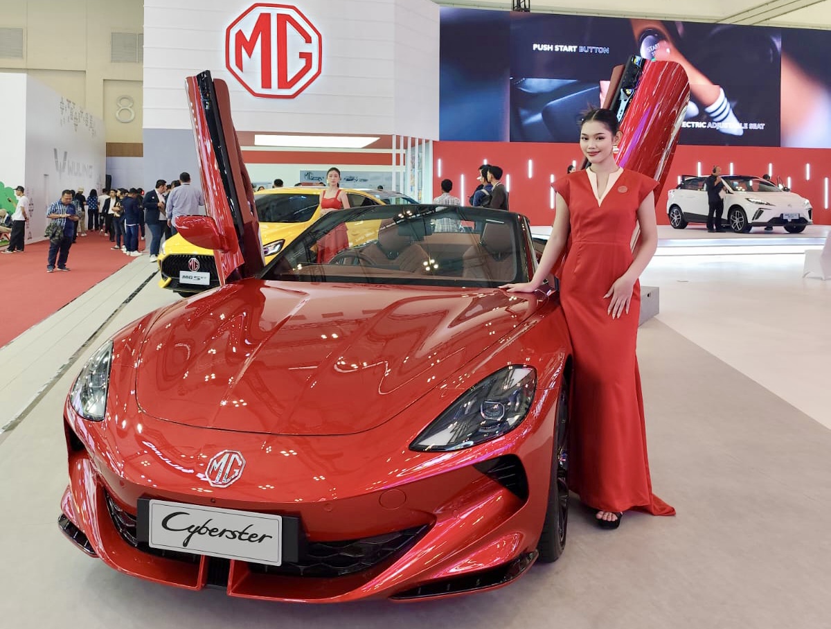 MG Cybester mejeng di GIIAS 2025 - apakabar.co.id
