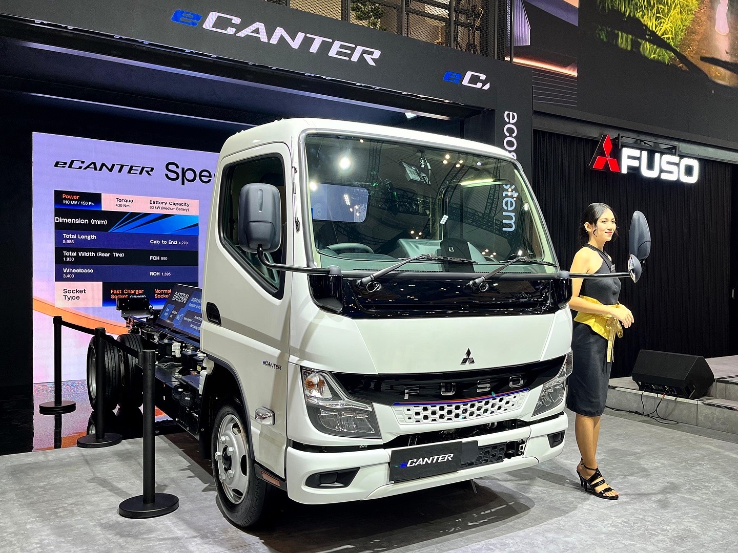 Momen 55 Tahun Mitsubishi Fuso, Hadirkan Truk Mobile Charging eCanter dan Tractor Head 4x2 Terbaru di GIIAS 2025 - apakabar.co.id