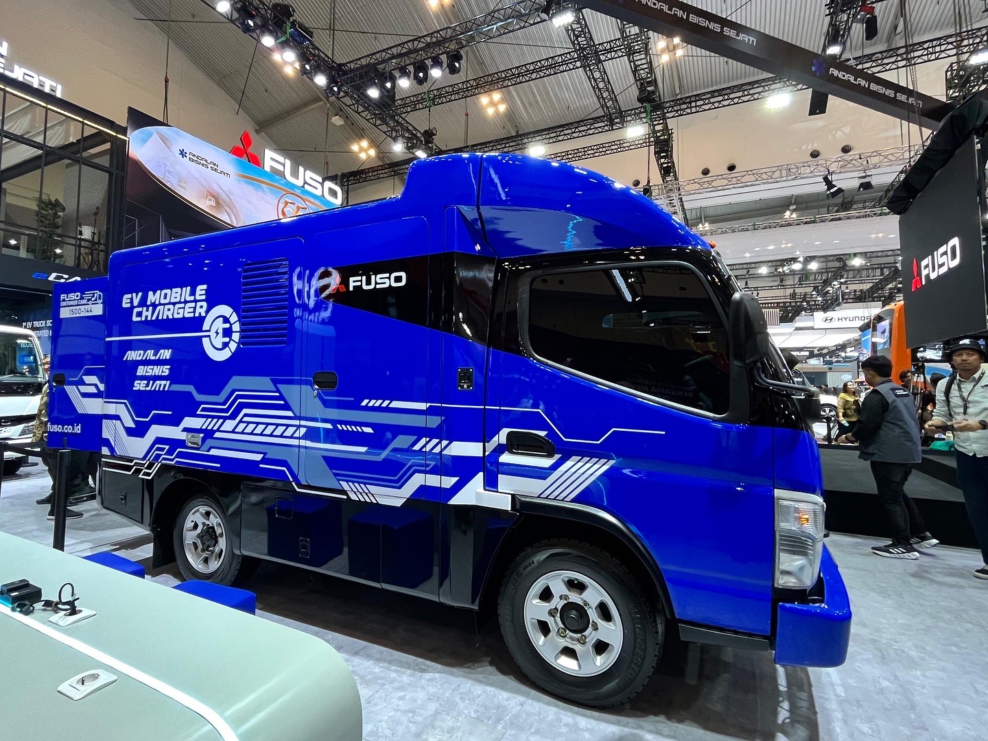 Momen 55 Tahun Mitsubishi Fuso Hadirkan Truk Mobile Charging eCanter di GIIAS 2025 - apakabar.co.id