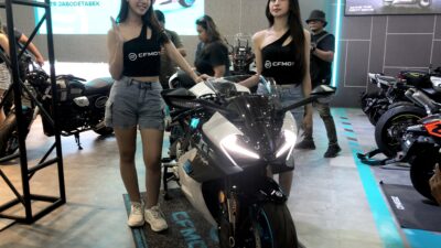 PT Mforce Indonesia resmi meluncrukan tiga produk motor terbaru bersamaan ajang Jakarta Fair 2025 - apakabar.co.id