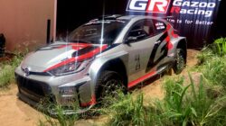 PT Toyota Astra Motor melalui Toyota Gazoo Racing memperkenalkan GR Yaris Rally2 di GIIAS 2025 - apakabar.co.id