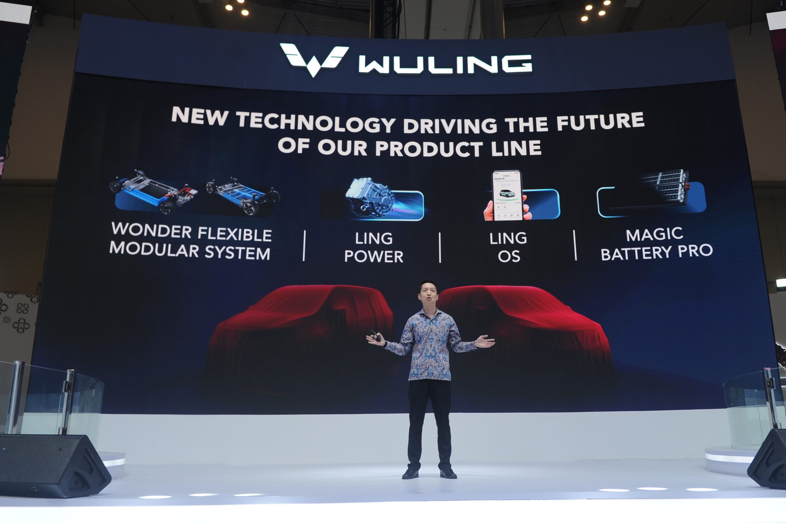 Seluruh teknologi Wuling yang disampaikan saat media exclusive day GIIAS 2025 akan digunakan pada produk Wuling yang akan dipasarkan di Indonesia - apakabar.co.id