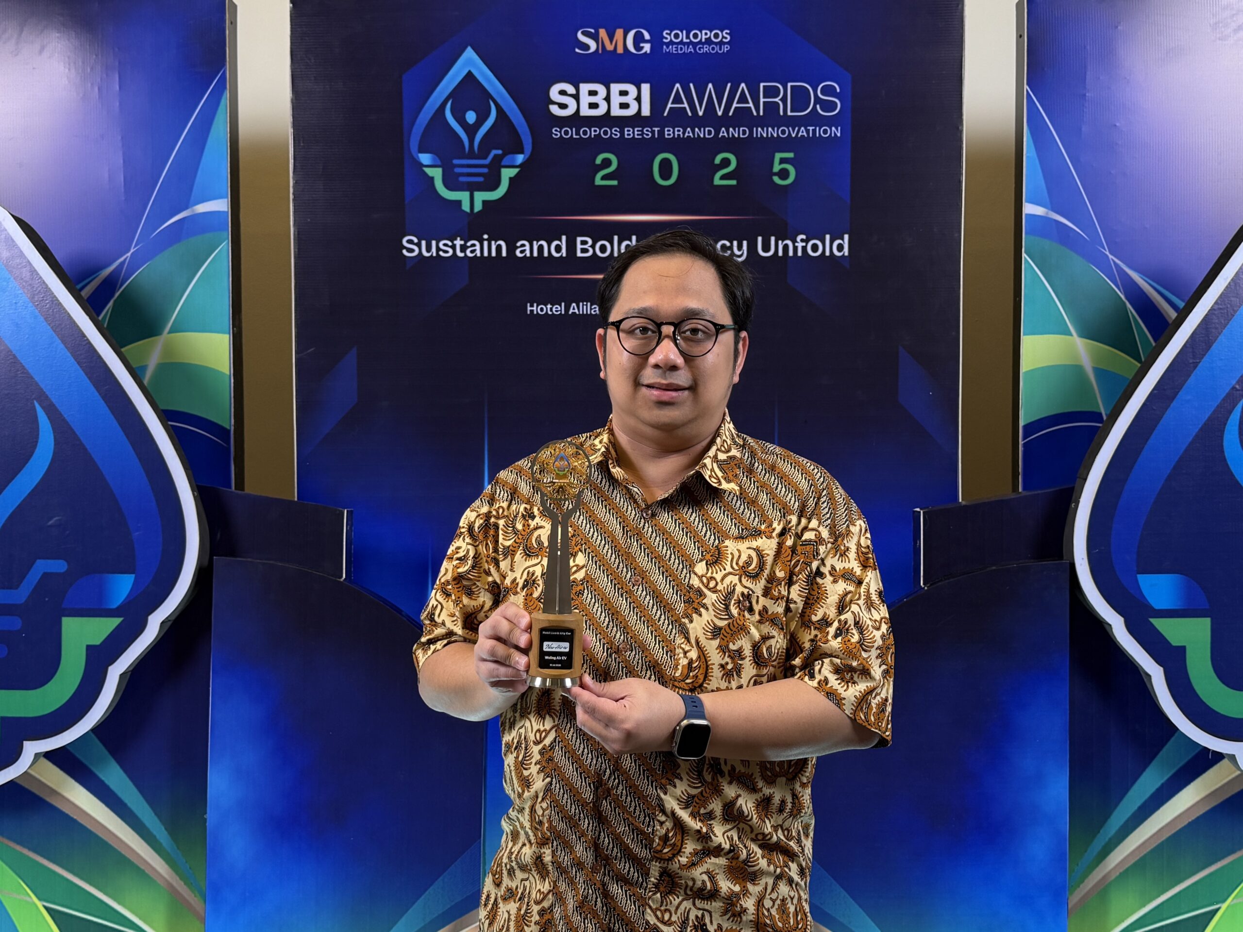 Wuling New Air ev Raih Predikat Best Brand Mobil Listrik City Car Dalam Ajang SBBI Awards 2025 - apakabar.co.id