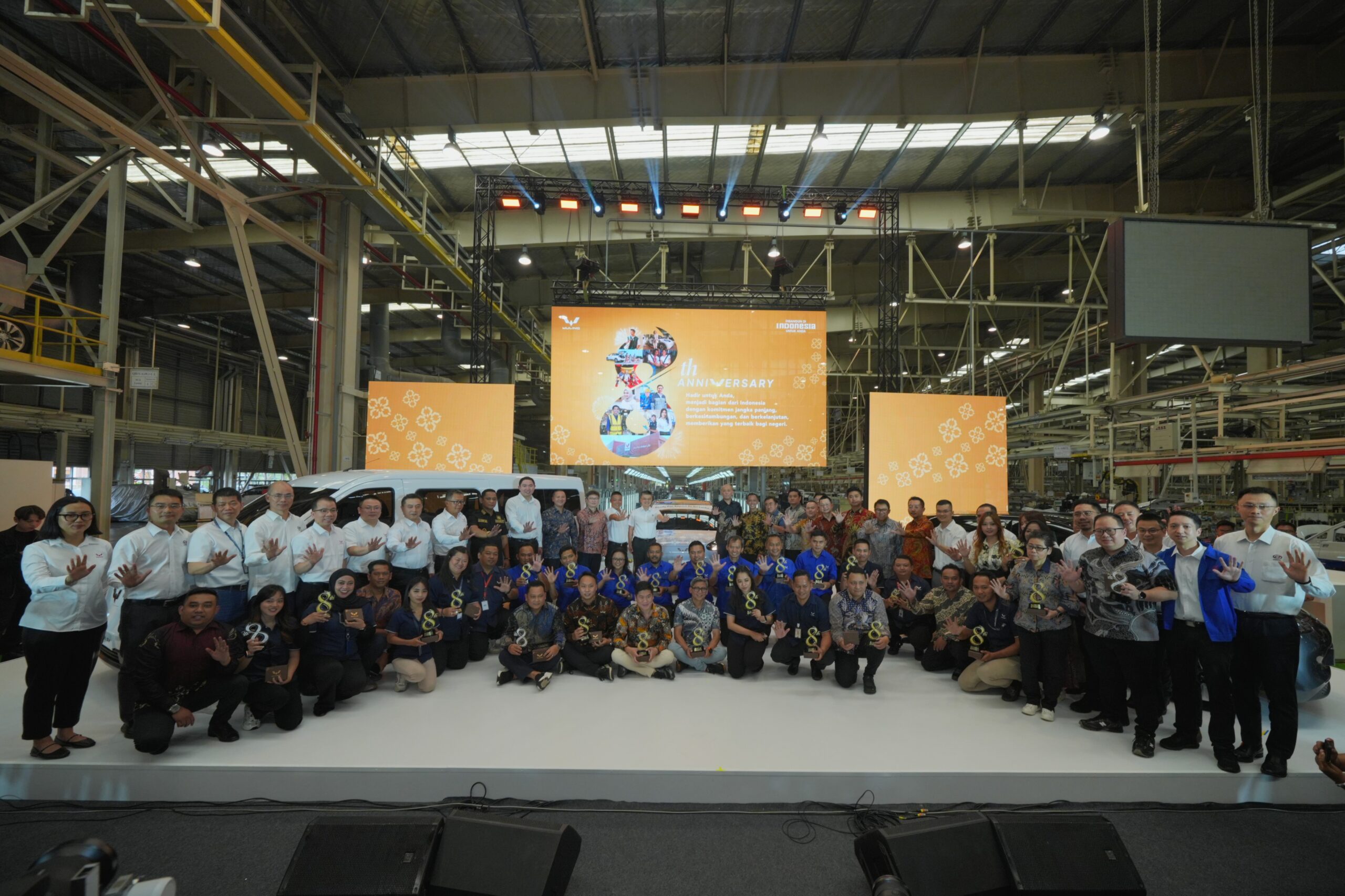Wuling Rayakan 8th Anniversary Mengusung Tema Dibangun di Indonesia untuk Anda - apakabar.co.id