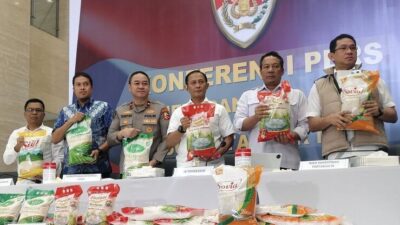Tiga Karyawan PT PIM Ditetapkan Tersangka Kasus Beras Oplosan