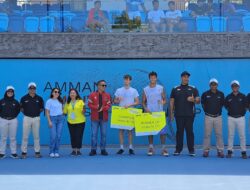 Max Basing Juara Lagi di Amman Men’s World Tennis Championship Seri II