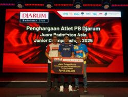 Ubed Akhiri Puasa Gelar AJC 24 Tahun, PB Djarum Beri Bonus