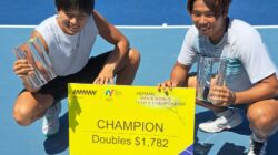 Jepang Hattrick Juara Ganda Putra, Isomura/Nakagawa Angkat Trofi Seri IV M-25