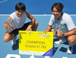 Jepang Hattrick Juara Ganda Putra, Isomura/Nakagawa Angkat Trofi Seri IV M-25