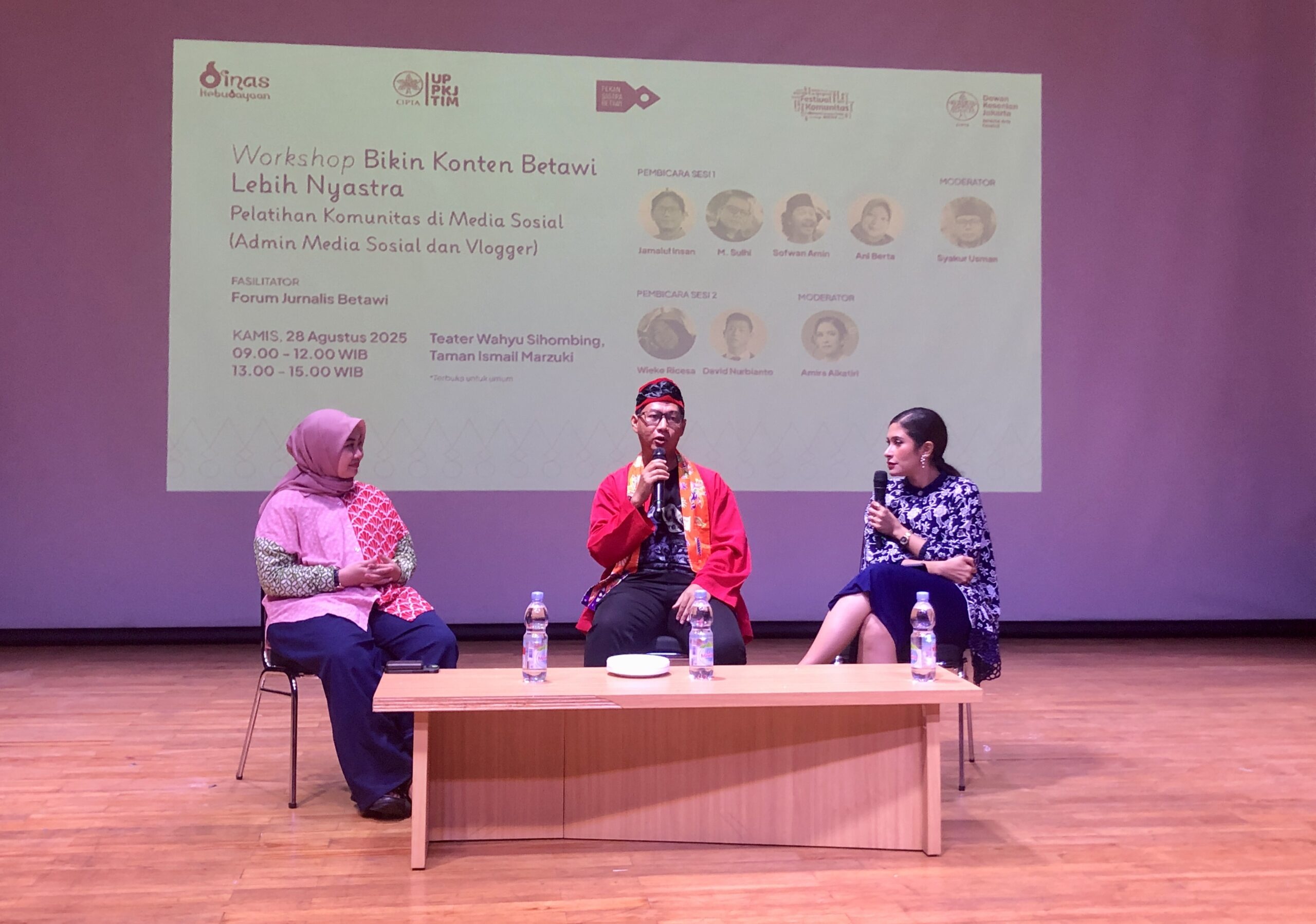Workshop sesi dua Forum Jurnalis Betawi - apakabar.co.id